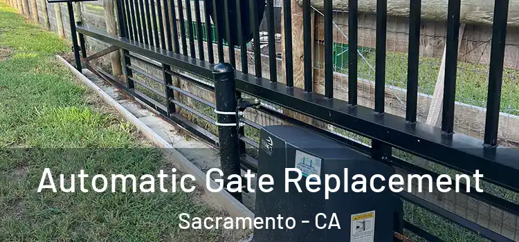  Automatic Gate Replacement Sacramento - CA